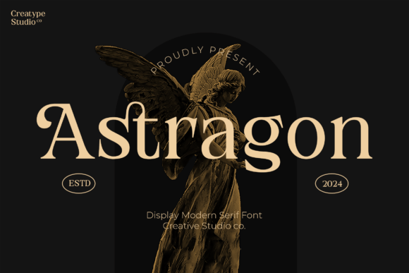 Astragon Display Serif Font for Modern Branding