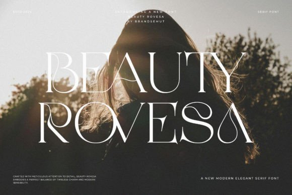 Beauty Rovesa: The Elegant Serif Typeface for Handmade Branding