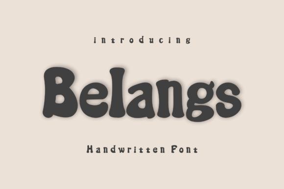 Belangs: The Bold Serif Typeface for Modern Digital Branding
