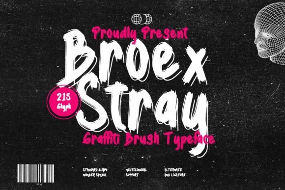 Broex Stray: The Bold Display Font for Edgy Brand Identity