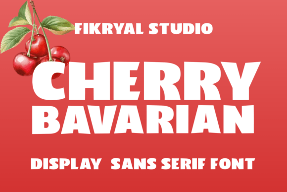 Cherry Bavarian Typeface: Bold Branding for Small Business