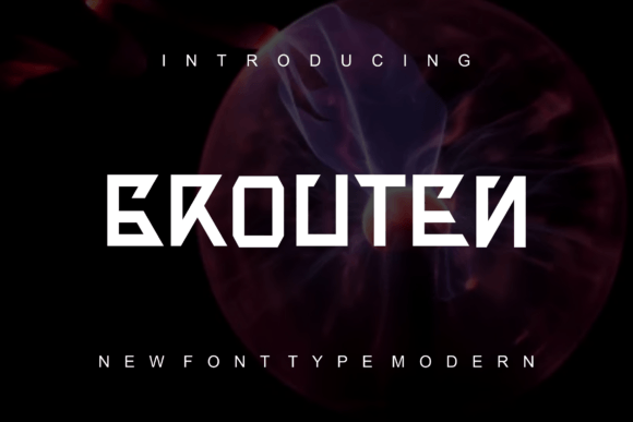 Grouten: A Bold Sans Serif Typeface for Modern Brand Identity