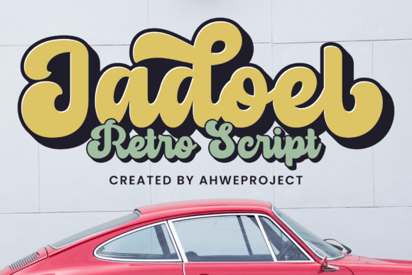 Jadoel: A Retro Script Font for Vintage-Inspired Editorial Design