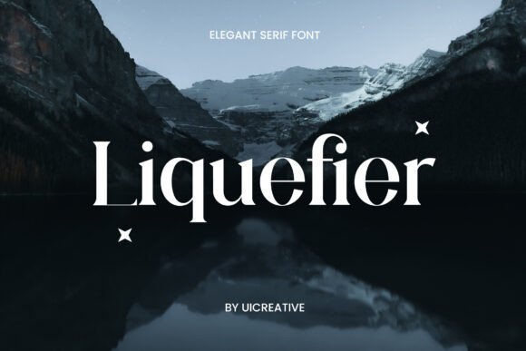 Liquefier Elegant Serif Font Review for Handmade Branding