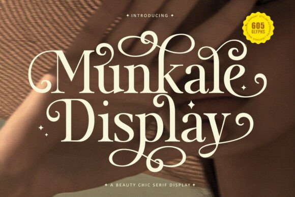 Munkale Display: A Timeless Serif Font for Elegant Brand Identity