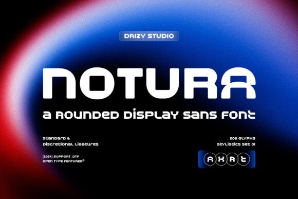 Notura Rounded Display Sans Font for Modern Campaign Design