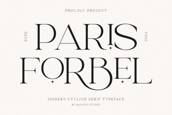 Paris Forbel: A Modern Serif for Elegant Digital Branding