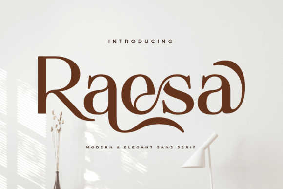 Raesa: A Sleek Sans Serif Display Font for Modern Campaigns