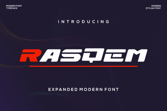 Rasqem Font: A Bold Sans Serif for Modern Digital Branding