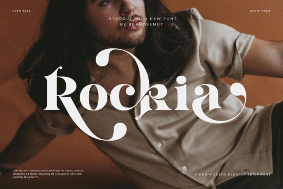 Rockia: The Elegant Serif Font for Modern Craft Branding