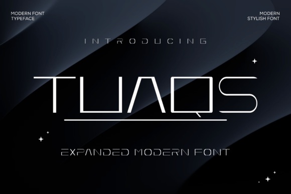 Tuaqs: A Bold Sans Serif Font for Modern Editorial Design